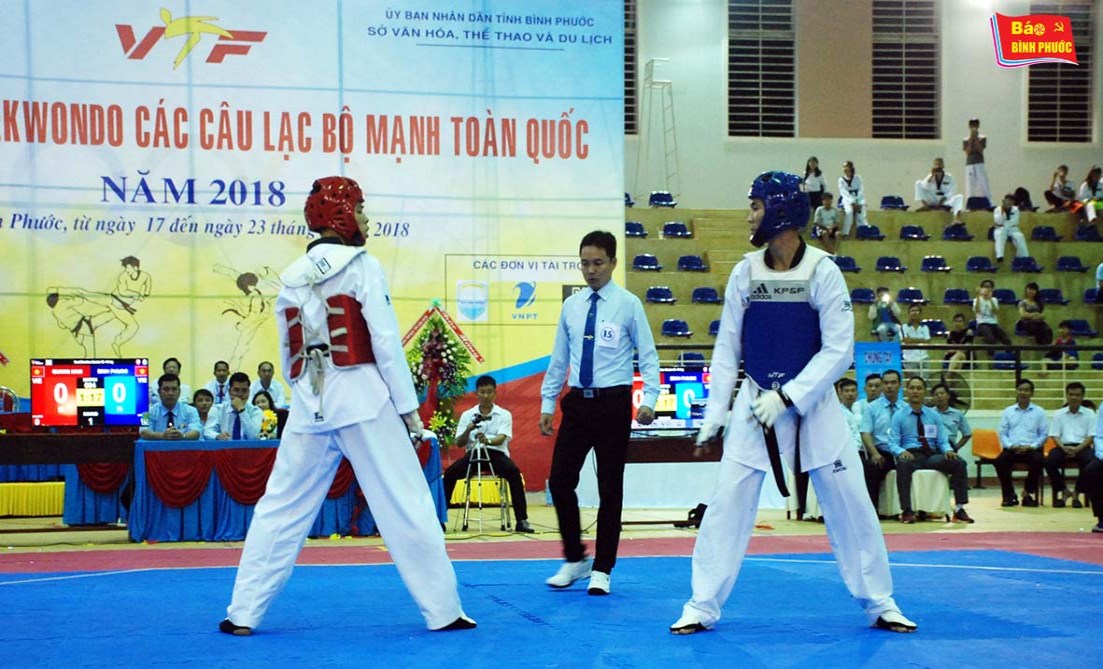 [Video] Khai mạc giải vô địch Taekwondo các câu lạc bộ mạnh toàn quốc 2018