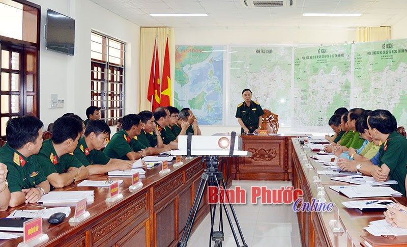 Hội nghị hiệp đồng phòng chống thiên tai, tìm kiếm cứu nạn
