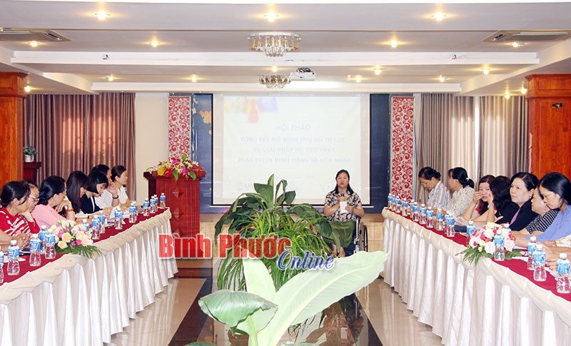 Hỗ trợ phụ nữ khuyết tật phát triển bình đẳng, hòa nhập cộng đồng