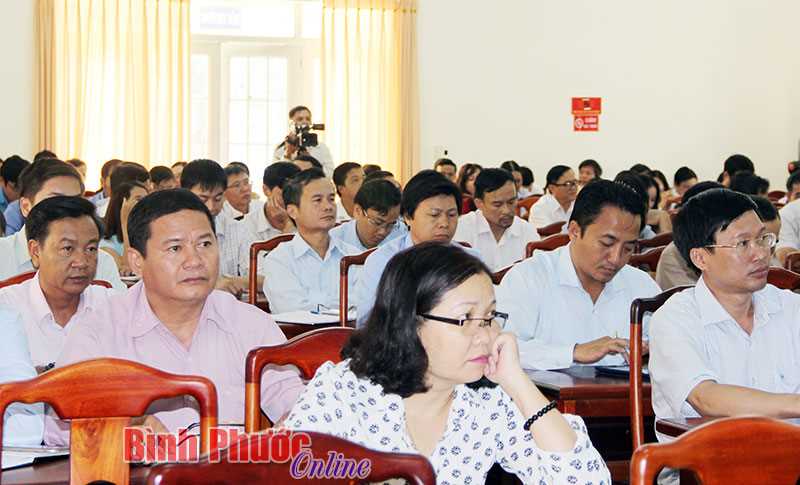 Đảng ủy Khối các cơ quan tỉnh thông tin thời sự lần thứ 4