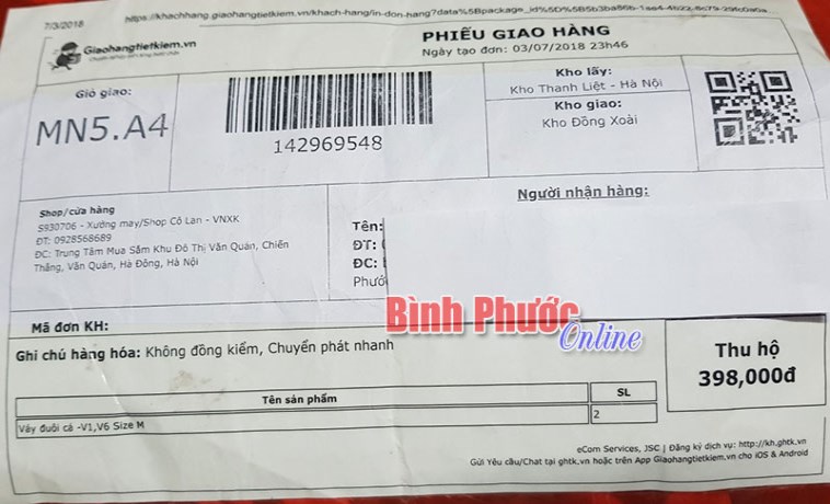 Mua hàng online: Mất tiền lại rước bực vào thân