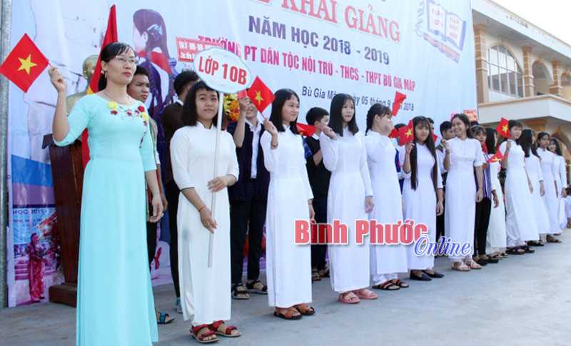 Năm học 2018-2019, Bình Phước tăng 7.130 học sinh