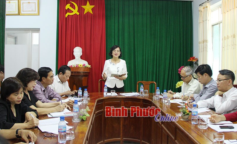 Đoàn giám sát 961 làm việc với Giám đốc Sở Công Thương