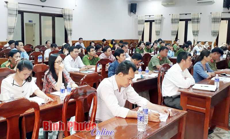 Tập huấn nghiệp vụ công tác theo dõi thi hành pháp luật