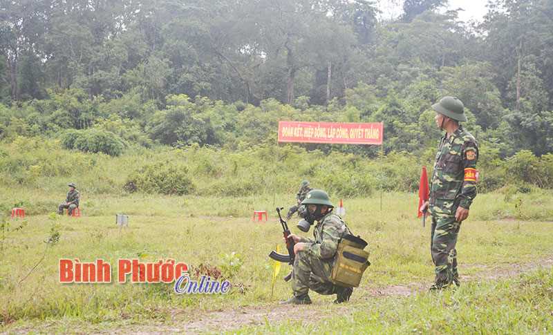 Bộ đội biên phòng Bình Phước: Kiểm tra bắn đạn thật năm 2018