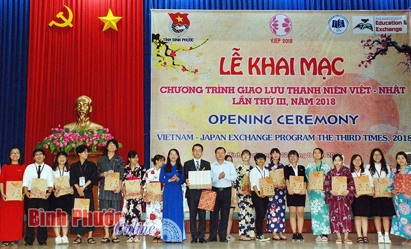 Khai mạc giao lưu thanh niên Việt - Nhật