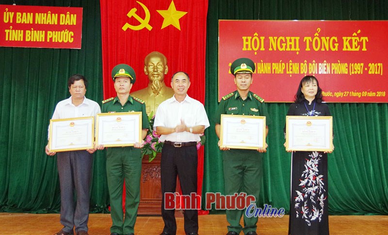 Tổng kết 20 năm thi h&agrave;nh Ph&aacute;p lệnh Bộ đội bi&ecirc;n ph&ograve;ng