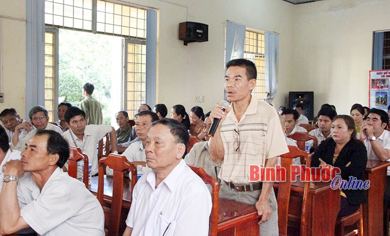 Sở TN-MT trả lời kiến nghị của cử tri Bù Gia Mập và Phú Riềng