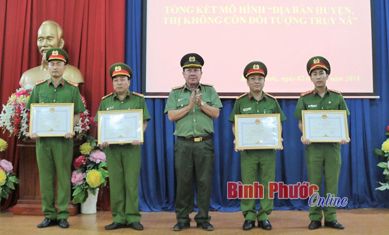 Nhân rộng “Địa bàn huyện, thị không còn đối tượng truy nã”