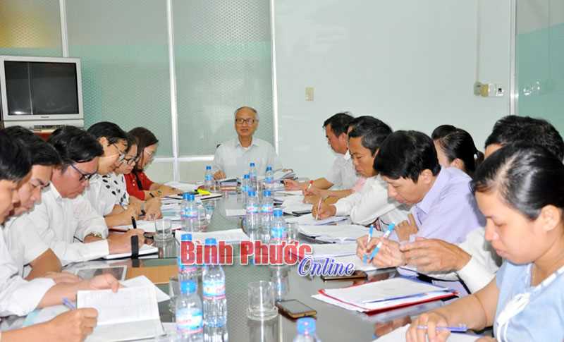 Ban Kinh tế - Ngân sách HĐND tỉnh giám sát tình hình thanh, quyết toán vốn đầu tư tại Sở Tài chính