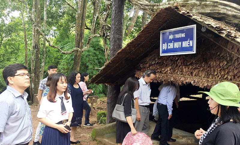 Dịp lễ 2-9 có 640 lượt khách tham quan Khu di tích Tà Thiết