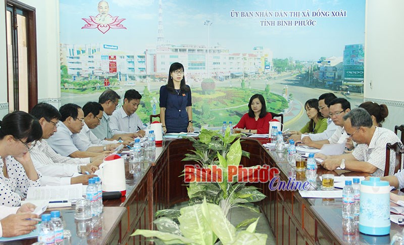 Ban Văn hóa - Xã hội HĐND tỉnh: Giám sát tại Đồng Xoài và Trường PTDTNT THPT tỉnh