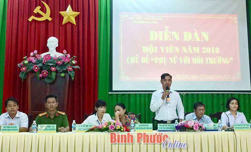 Nâng cao vai trò phụ nữ trong bảo vệ môi trường
