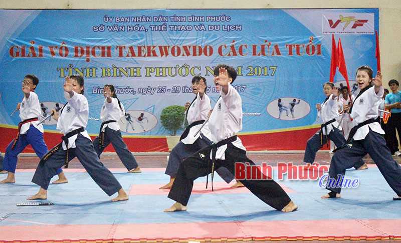 Giải vô địch taekwondo các đội mạnh toàn quốc sẽ diễn ra tại Bình Phước