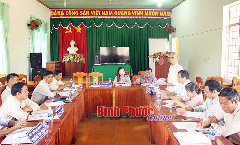 Khảo sát tổ chức và hoạt động của HĐND xã Long Hưng