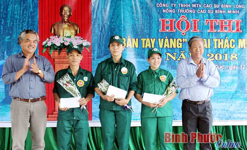 Nông trường Bình Minh: 19/20 thí sinh đạt “kiện tướng” khai thác mủ