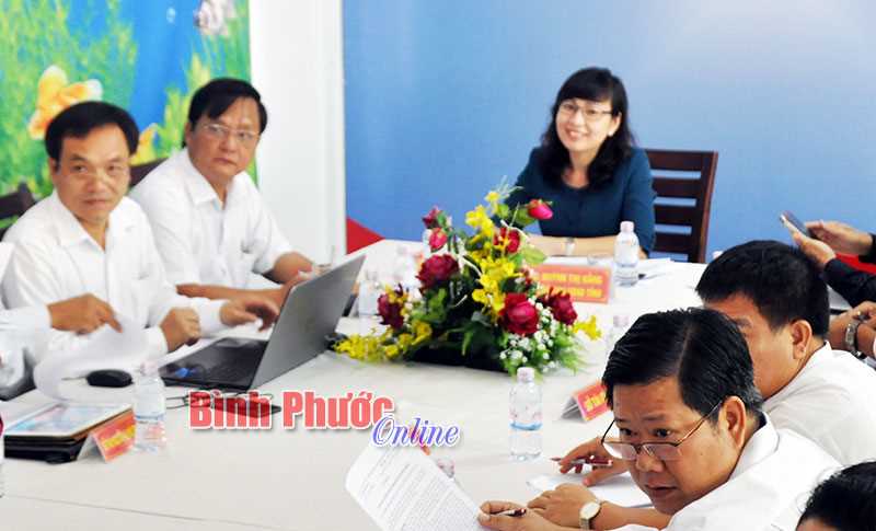Lãnh đạo tỉnh tiếp doanh nghiệp định kỳ tháng 8
