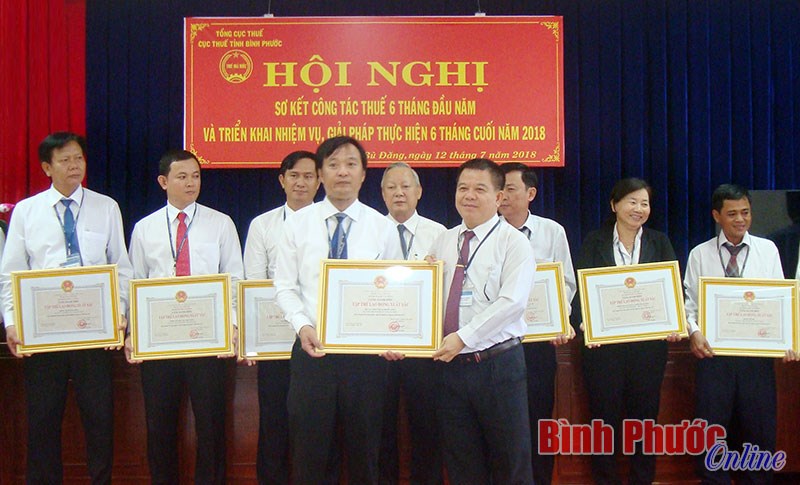 Năm 2018, ngành thuế phấn đấu thu 6.395 tỷ đồng