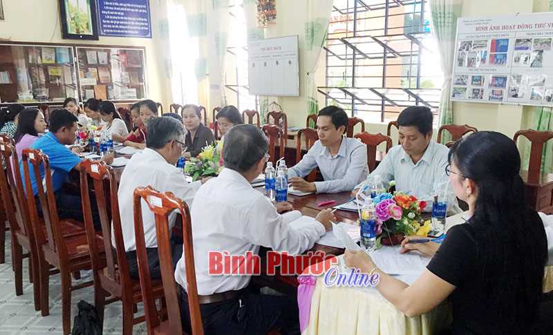 Chơn Thành chú trọng công tác kiểm tra, giám sát