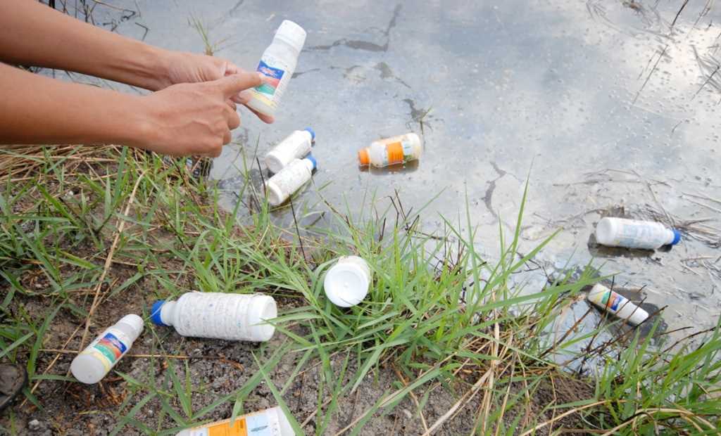 Thu gom gần 300kg bao gói, vỏ chai thuốc bảo vệ thực vật