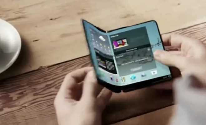 Samsung muốn ra điện thoại gập màn hình đầu tiên trên thế giới