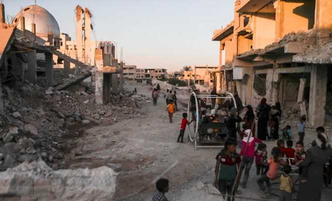 Chính phủ Đức tuyên bố không còn ưu tiên vấn đề tái thiết Syria