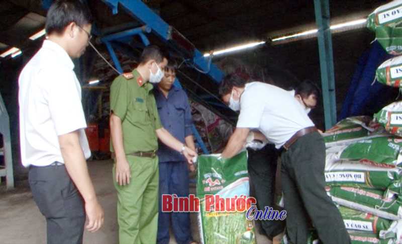Thanh tra điều kiện sản xuất - kinh doanh vật tư nông nghiệp