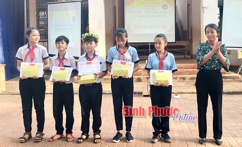 Trường THCS Bù Nho nâng cao chất lượng giáo dục