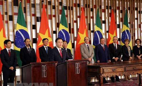 Đề nghị Brazil sớm công nhận quy chế kinh tế thị trường của Việt Nam