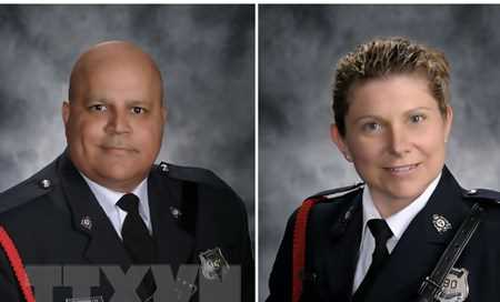 Danh tính 2 cảnh sát thiệt mạng trong vụ xả súng gây sốc ở Canada