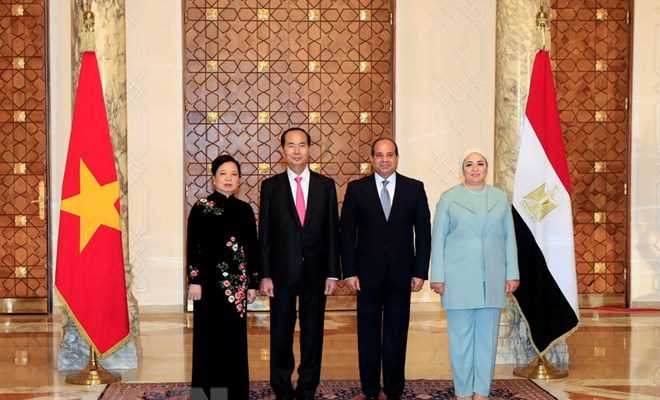 Chủ tịch nước kết thúc chuyến thăm cấp Nhà nước đến Ethiopia và Ai Cập