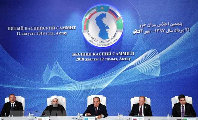 5 nước ký công ước mang tính bước ngoặt về quy chế Biển Caspian