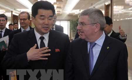 IOC đề nghị LHQ cho phép vận chuyển dụng cụ thể thao tới Triều Tiên