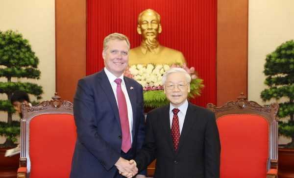 Tổng Bí thư Nguyễn Phú Trọng tiếp Chủ tịch Hạ viện Australia