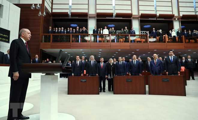 Tổng thống Thổ Nhĩ Kỳ Erdogan công bố danh sách nội các mới