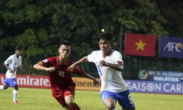 U16 Việt Nam bại trận trước U16 Ấn Độ trong ngày ra quân