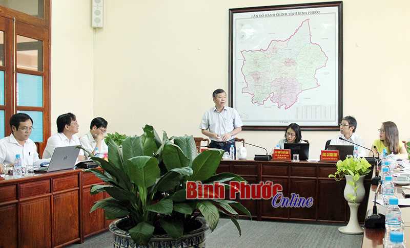 UBND tỉnh làm việc với đoàn chuyên gia của ADB