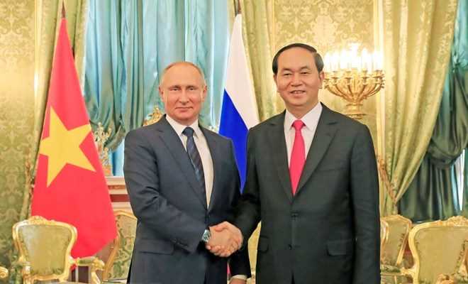 Tổng thống Nga Putin: Ký ức về Chủ tịch Trần Đại Quang sẽ còn mãi
