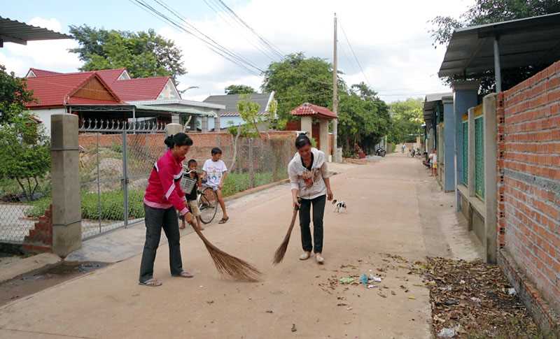 9 xã phấn đấu về đích đạt bình quân 14,22 tiêu chí nông thôn mới