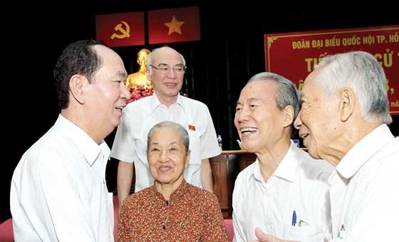 Chủ tịch nước Trần Đại Quang hoàn thành xuất sắc trọng trách của mình trước nhân dân