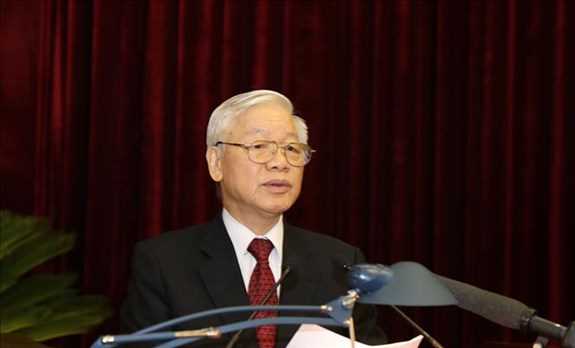 To&agrave;n văn ph&aacute;t biểu của Tổng B&iacute; thư Nguyễn Ph&uacute; Trọng khai mạc Hội nghị Trung ương 8, kh&oacute;a XII