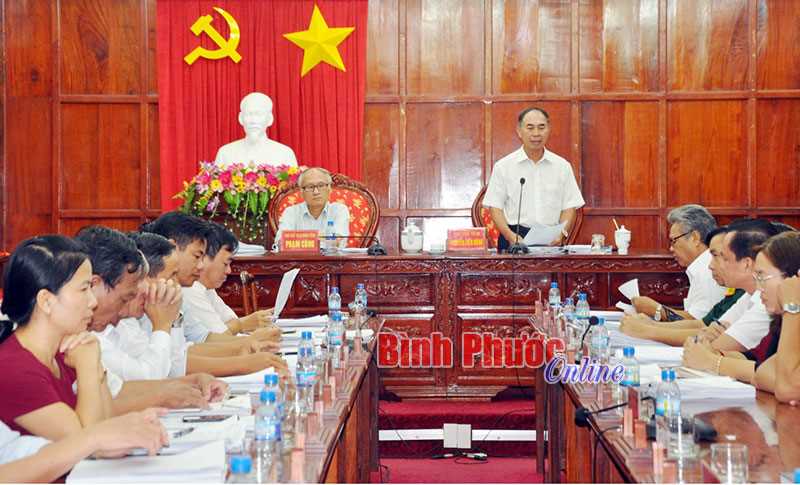 UBND tỉnh th&ocirc;ng qua nội dung tr&igrave;nh kỳ họp HĐND tỉnh cuối năm