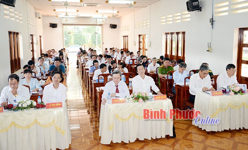 B&igrave;nh Long, B&ugrave; Đăng, B&ugrave; Gia Mập hội nghị Ban Chấp h&agrave;nh Đảng bộ