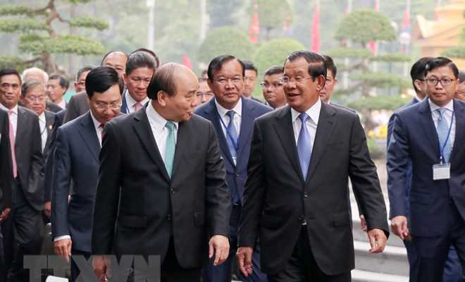 Thủ tướng Campuchia kết th&uacute;c chuyến thăm ch&iacute;nh thức Việt Nam