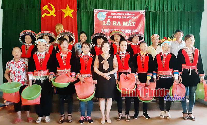 Phụ nữ xã Đường 10 nâng cao chất lượng chi hội