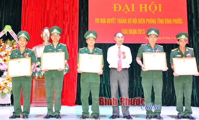 Đại hội Thi đua quyết thắng Bộ đội bi&ecirc;n ph&ograve;ng tỉnh