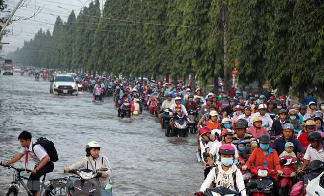 Ngập lụt ở ĐBSCL: Nguyên nhân từ đỉnh triều "lịch sử" 40 năm qua