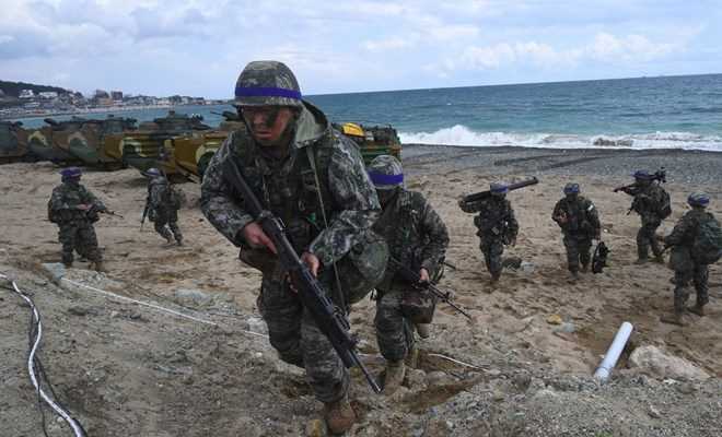 Hàn-Mỹ tiếp tục tập trận cấp cao hơn ngoài khơi bán đảo Triều Tiên