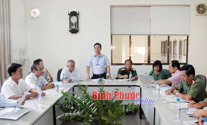 Chuẩn bị diễn tập ứng ph&oacute; sự cố bức xạ hạt nh&acirc;n cấp tỉnh