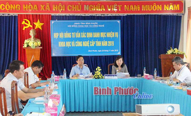 7 đề t&agrave;i khoa học cấp tỉnh được chọn thực hiện năm 2019